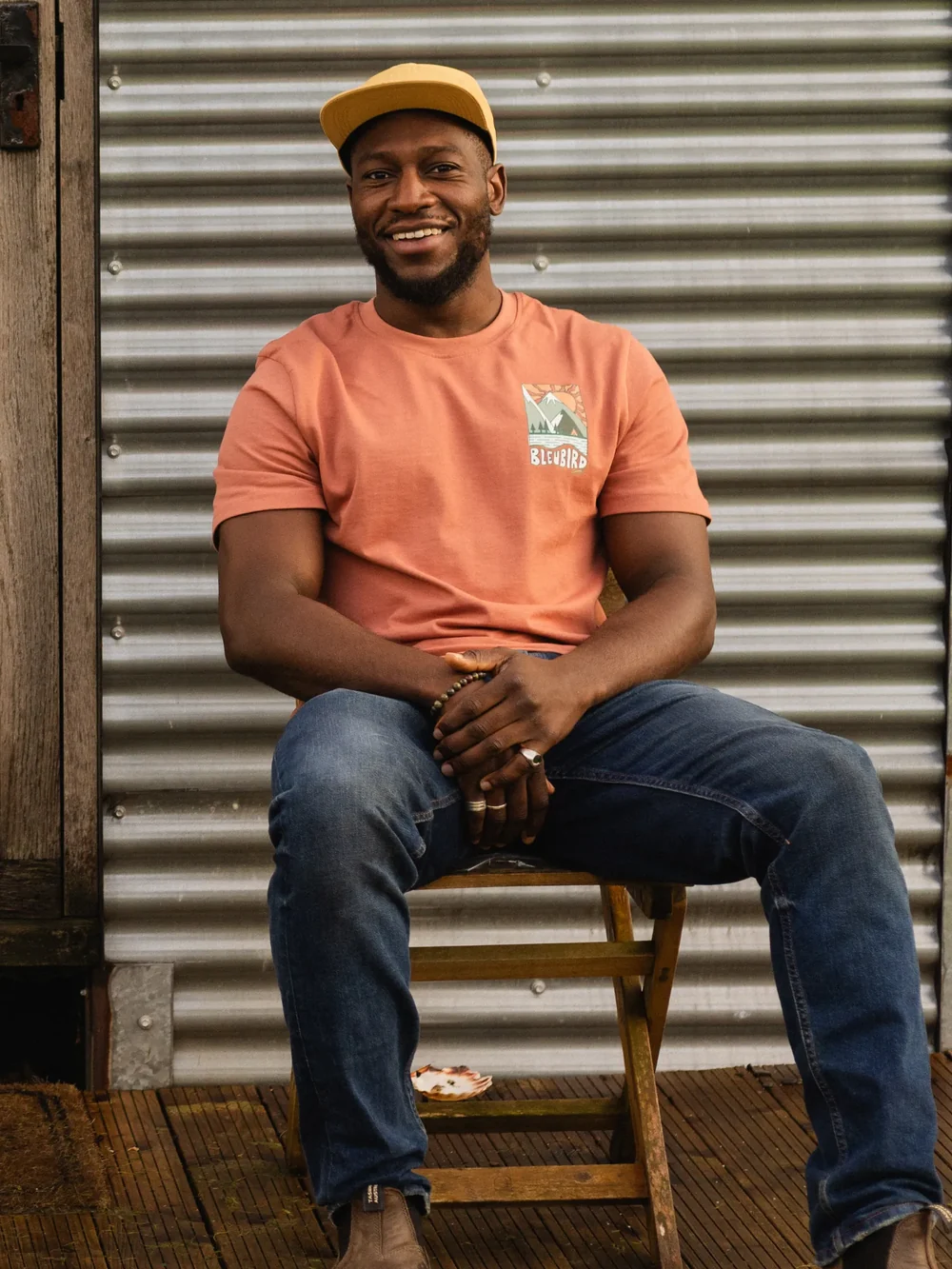 Solace Tee - Clay - bleubird – Image 4