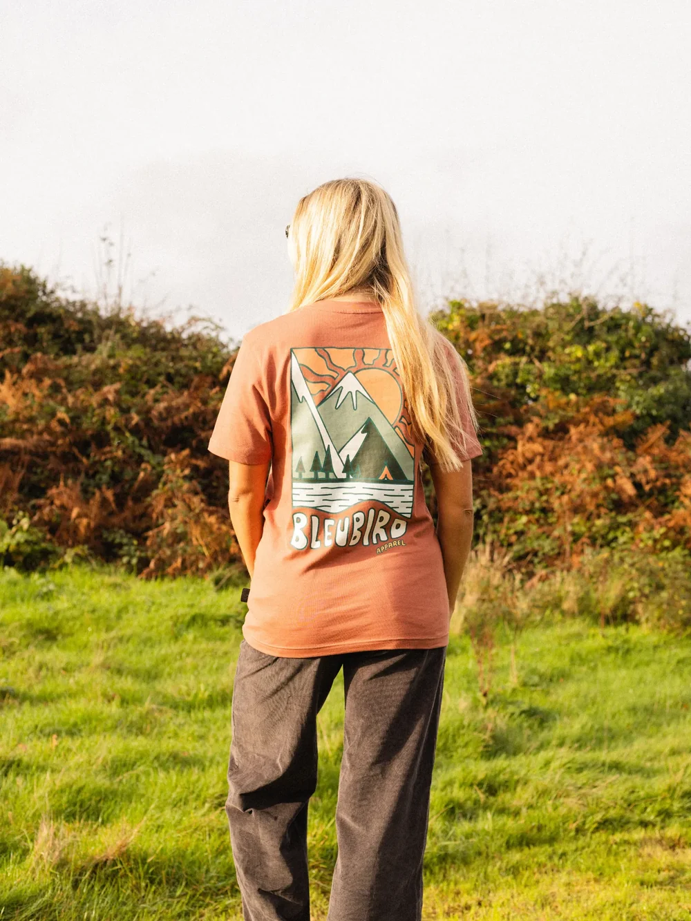 Solace Tee - Clay - bleubird